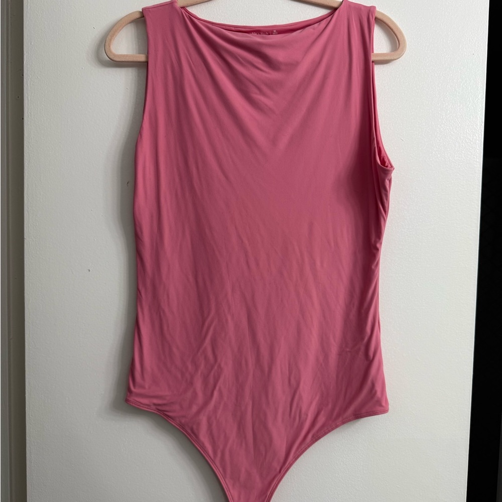 A&F Soft Matte Seamless Slash Bodysuit